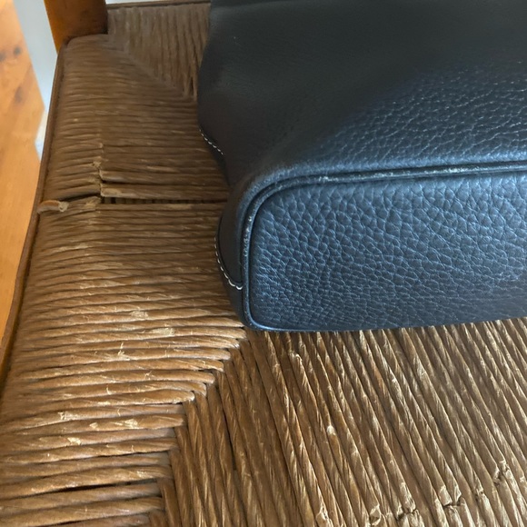 Authentic vintage BURBERRY tote black leather - Picture 7 of 16